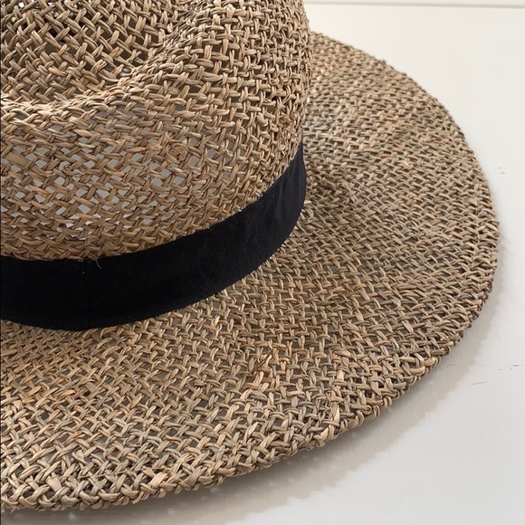 Natural sea grass straw hat main image 4